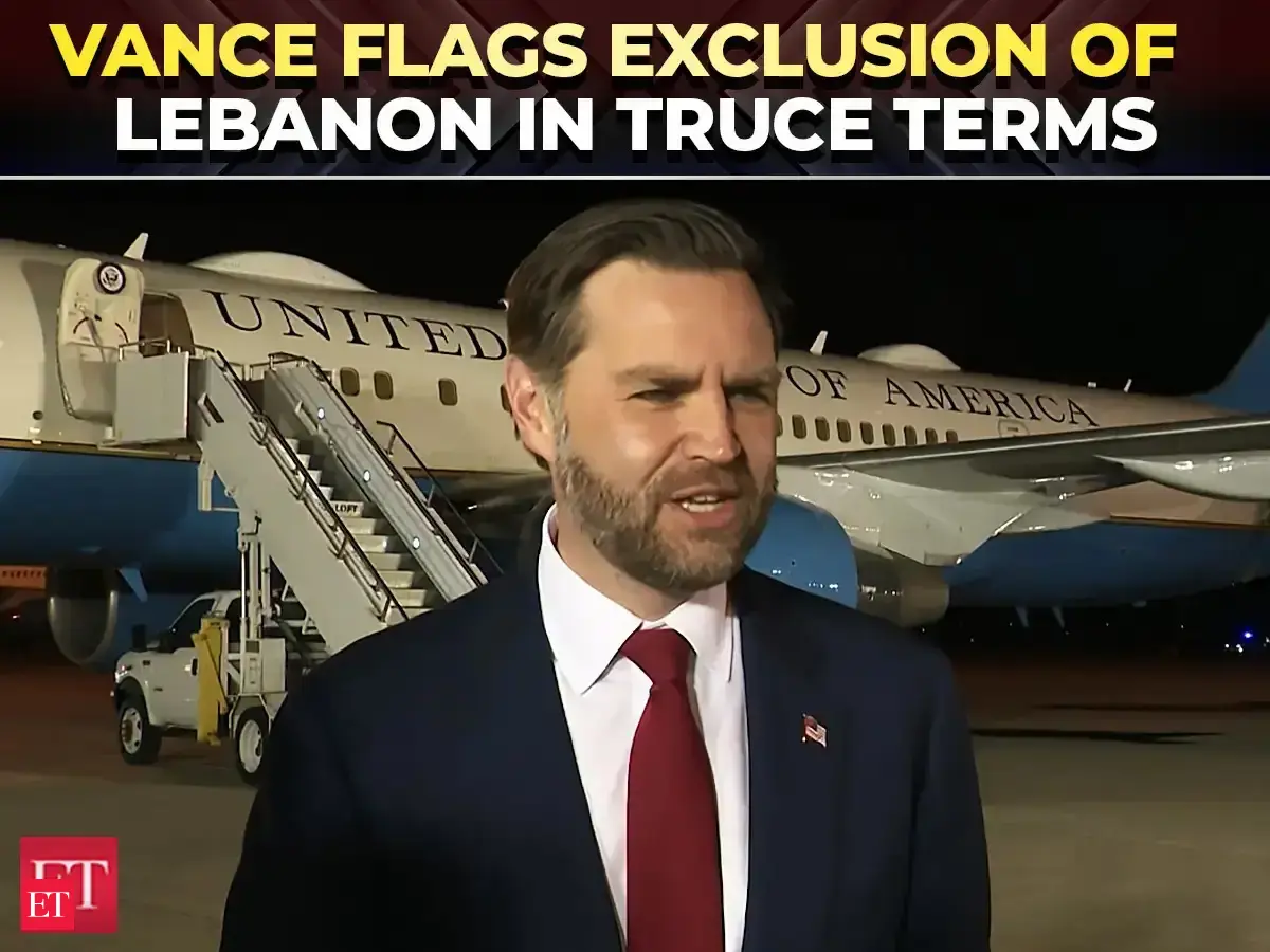 Iran ‘misunderstood’ ceasefire; Lebanon not included in US deal, JD Vance clarifies truce