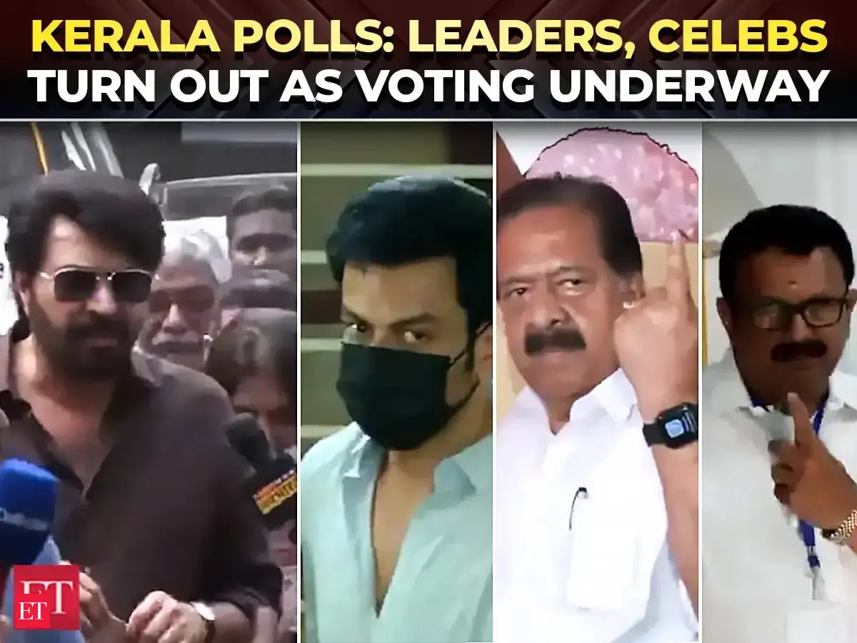 Kerala Assembly Polls: From Mammootty, MA Baby to Shobha Surendran cast vote as polling underway
