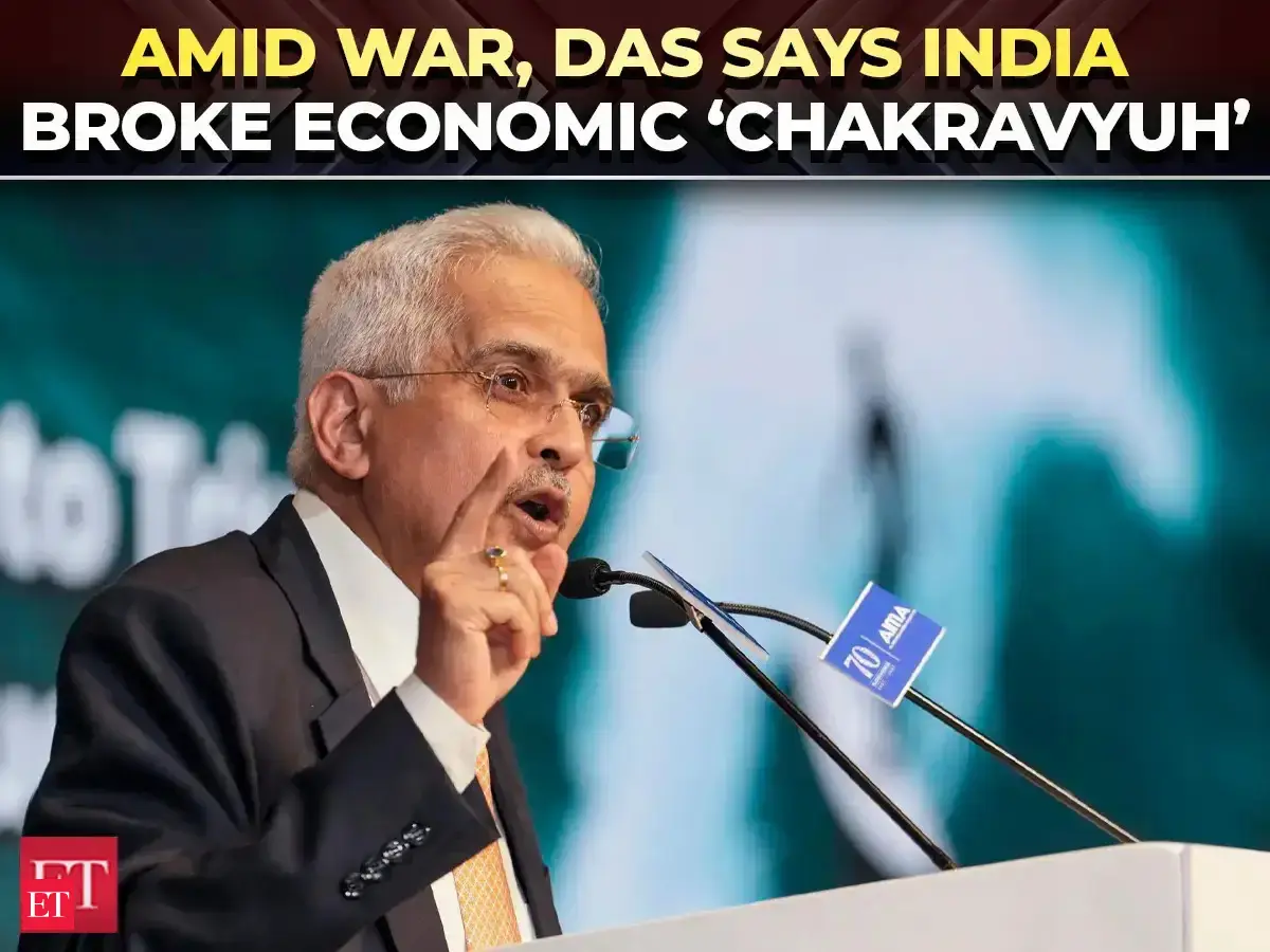 Shaktikanta Das explains how India broke ‘Chakravyuh’, shares key business playbook during crisis