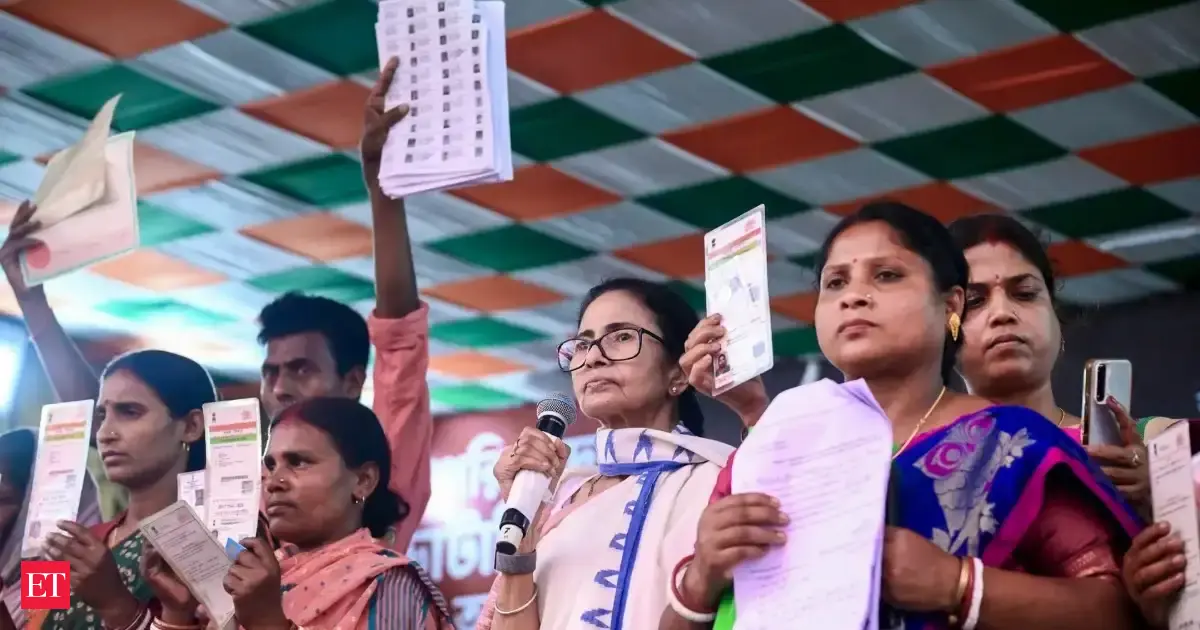 West Bengal polls: Mamata Banerjee alleges BJP deleted 90 lakh names, warns of party's fall