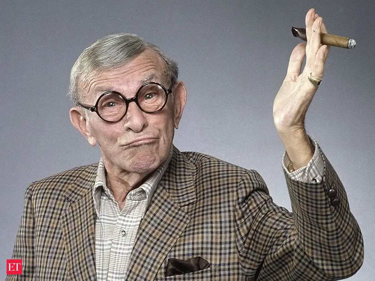 Quote of the Day by American comedian George Burns: 'I honestly think it is better to be a failure at something you love than to be a success at something you hate'
