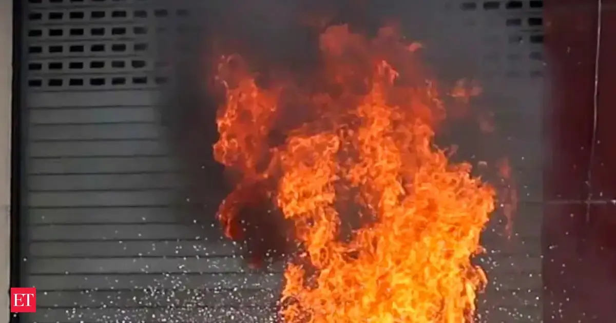 Fire breaks out at Chhatrapati Shivaji Maharaj International Airport Terminal 1 in Mumbai