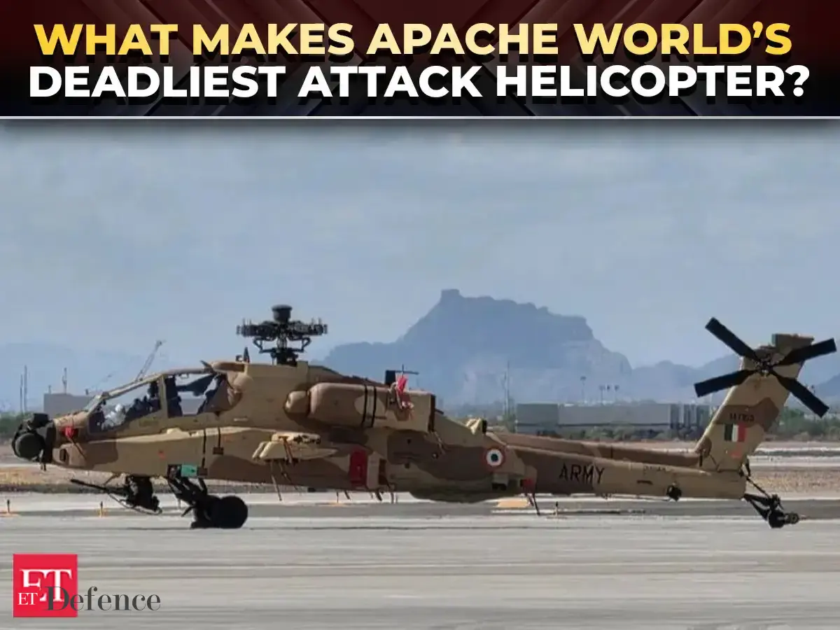 Why Apache is called a flying tank: Army showcases world’s deadliest attack helicopter in Pokhran