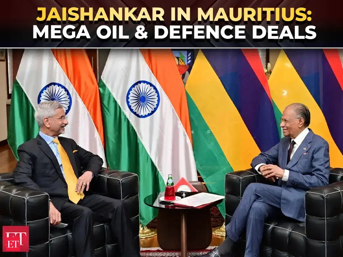 ‘India to supply Oil & Gas’ to Mauritius, securing energy amid West Asia crisis: EAM Jaishankar