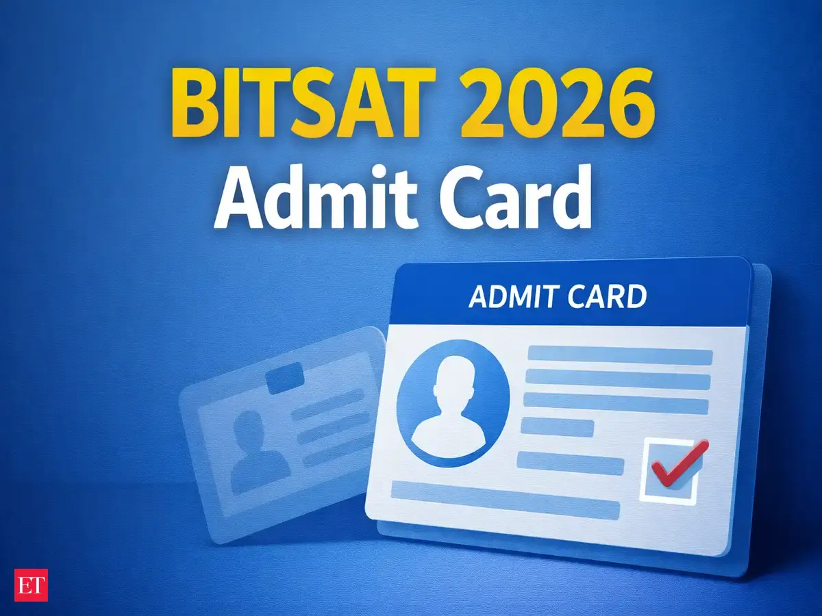 BITSAT 2026 Admit Card: BITS Pilani to release hall tickets today at admissions.bits-pilani.ac.in; check steps to download