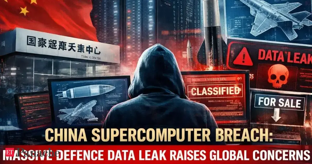 China supercomputer breach exposes massive defence data, sparks security concerns