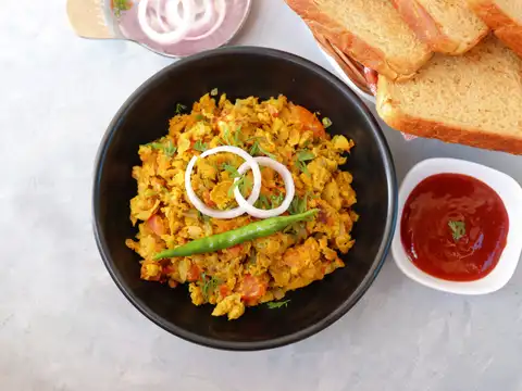 Soya chunks bhurji recipe