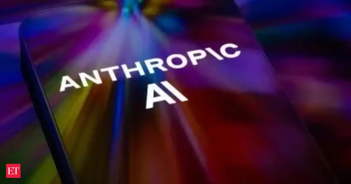 An abstract depiction of artificial intelligence code interacting with cybersecurity vulnerabilities, with a red warning sign.