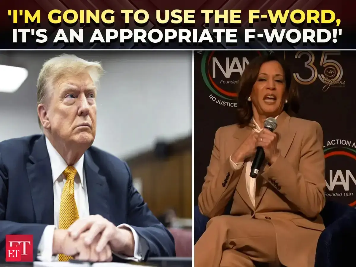 'I'm going to use the F-word...': Kamala Harris MOCKS President Trump’s supporters in Congress