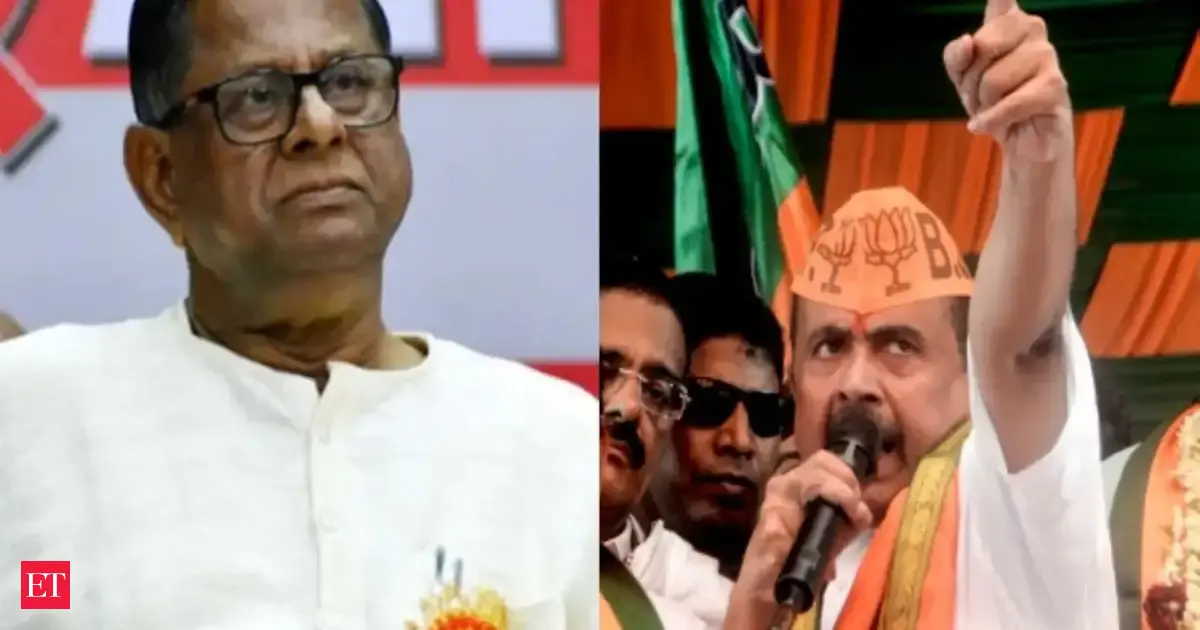 Ultimate showdown in Nandigram as TMC's Pabitra Kar challenges BJP's Suvendu Adhikari in his stronghold