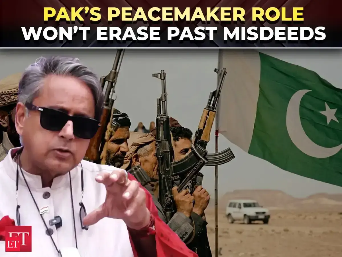 Pakistan must act on terror to earn peacemaker tag: Shashi Tharoor