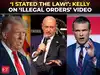 'THAT GUY couldn&rsquo;t even get the order right!': Kelly blasts Trump, Hegseth on 'illegal orders' video