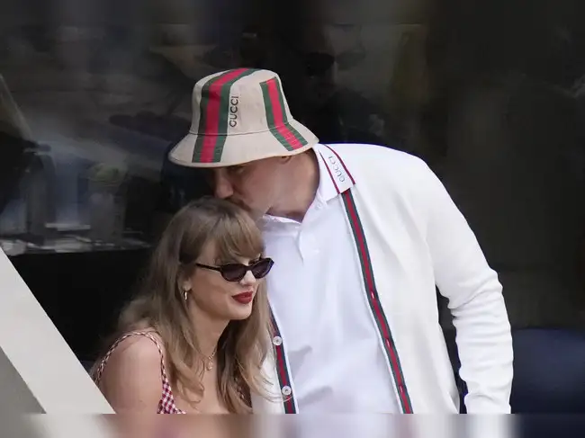Taylor Swift and Travis Kelce