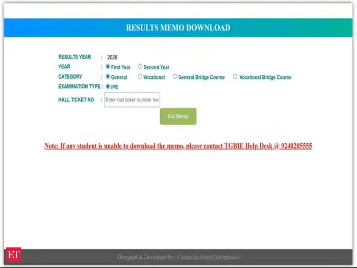 TSBIE Telangana Intermediate Result 2026 declared: How to check scorecards on WhatsApp if tgbie.cgg.gov.in is not working