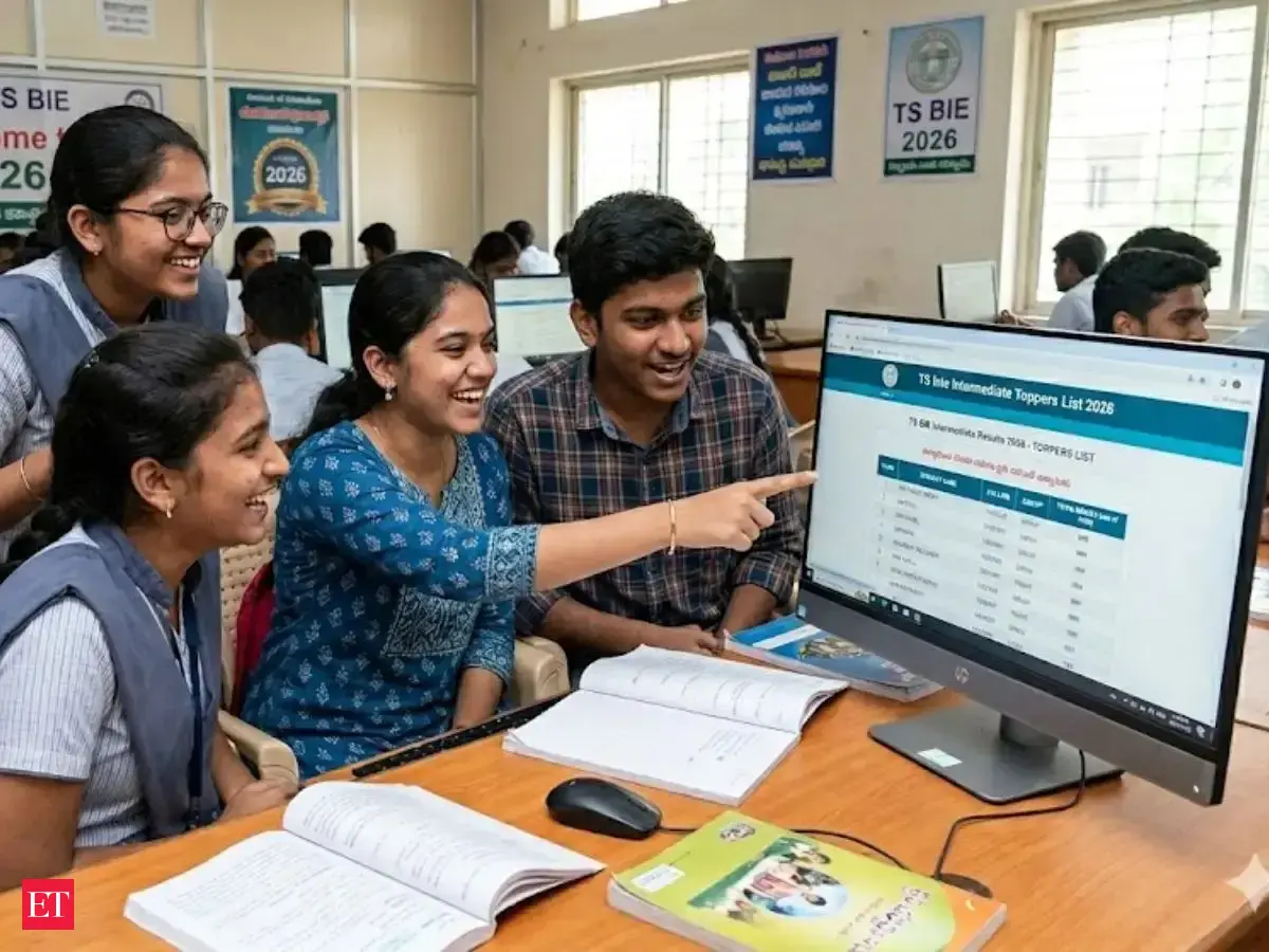 TS inter result toppers list 2026: Check science, commerce and arts toppers, marks and district-wise data