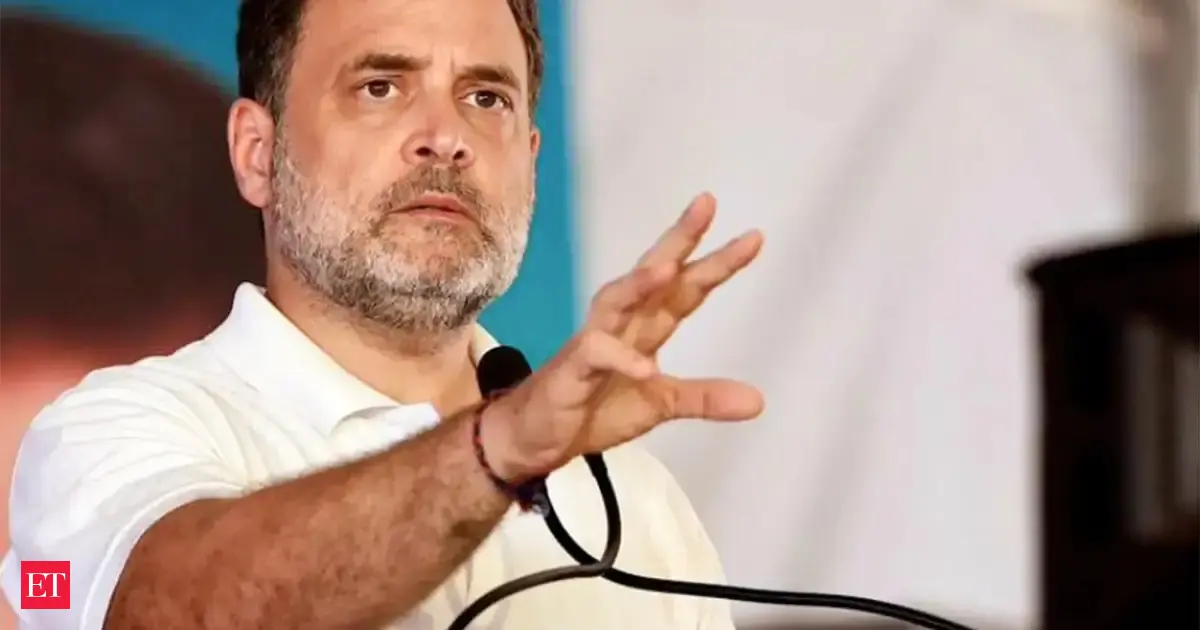 RSS-BJP's main objective is to finish off Constitution, says Rahul Gandhi