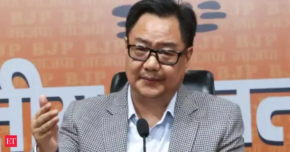 Rijiju urges Congress to back women’s quota rollout, says delay denies justice