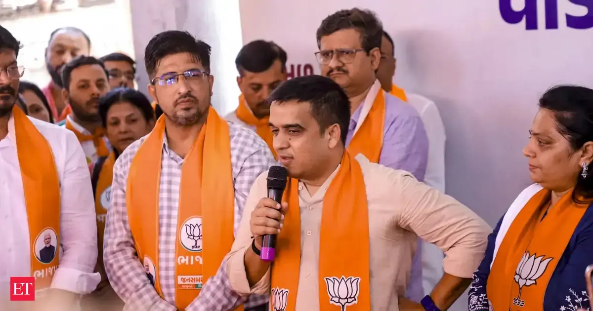 Local polls: Those who consider Gujarat's people 'fools' will be routed, says Dy CM Sanghavi