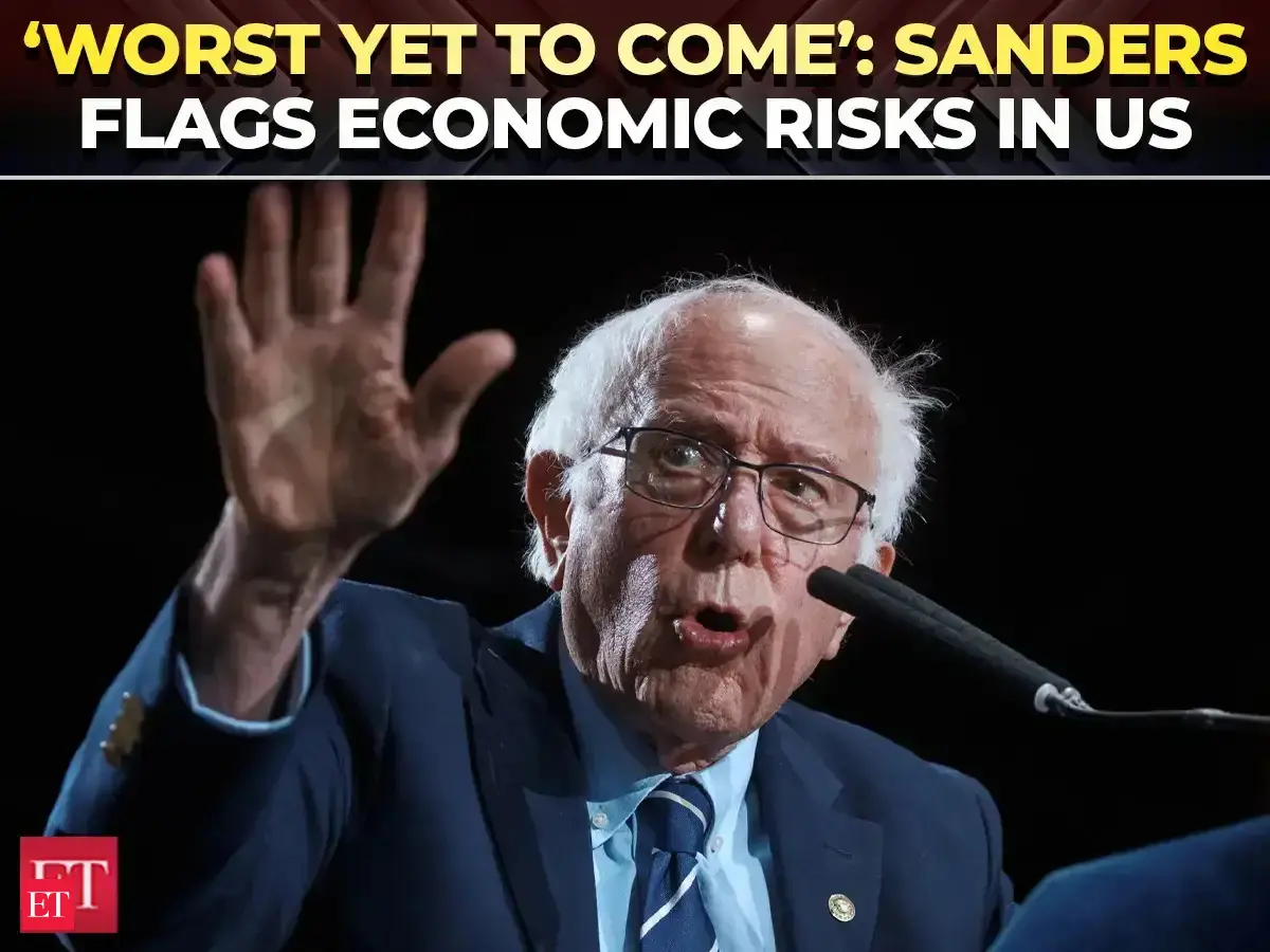 ‘Worst is yet to come’: Sanders blasts ‘billionaire class’, flags deepening economic risks in US