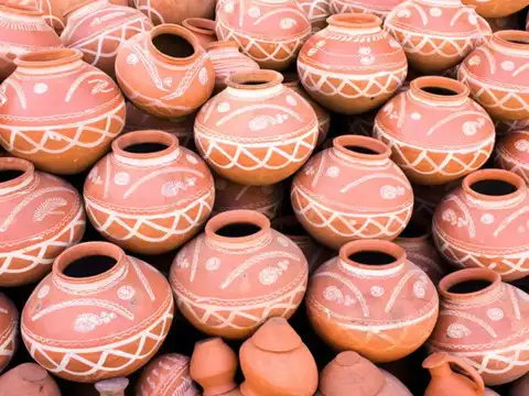 Clay Pots and Earthenware (Matkas)