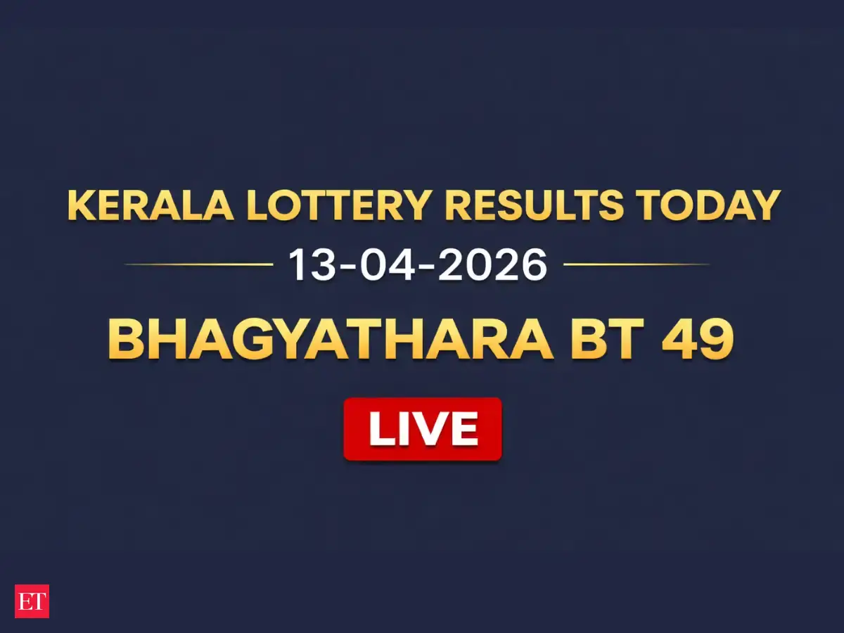 Kerala Bhagyathara BT49 lottery result out today, 13-04-2026; Check ₹1 crore first prize winner and full list here