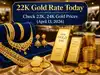 22k gold rate today: Check 24K, 22K gold prices (April 13, 2026) on Tanishq, Malabar Gold & Diamonds, Kalyan Jewellers, Joyalukkas and IBJA