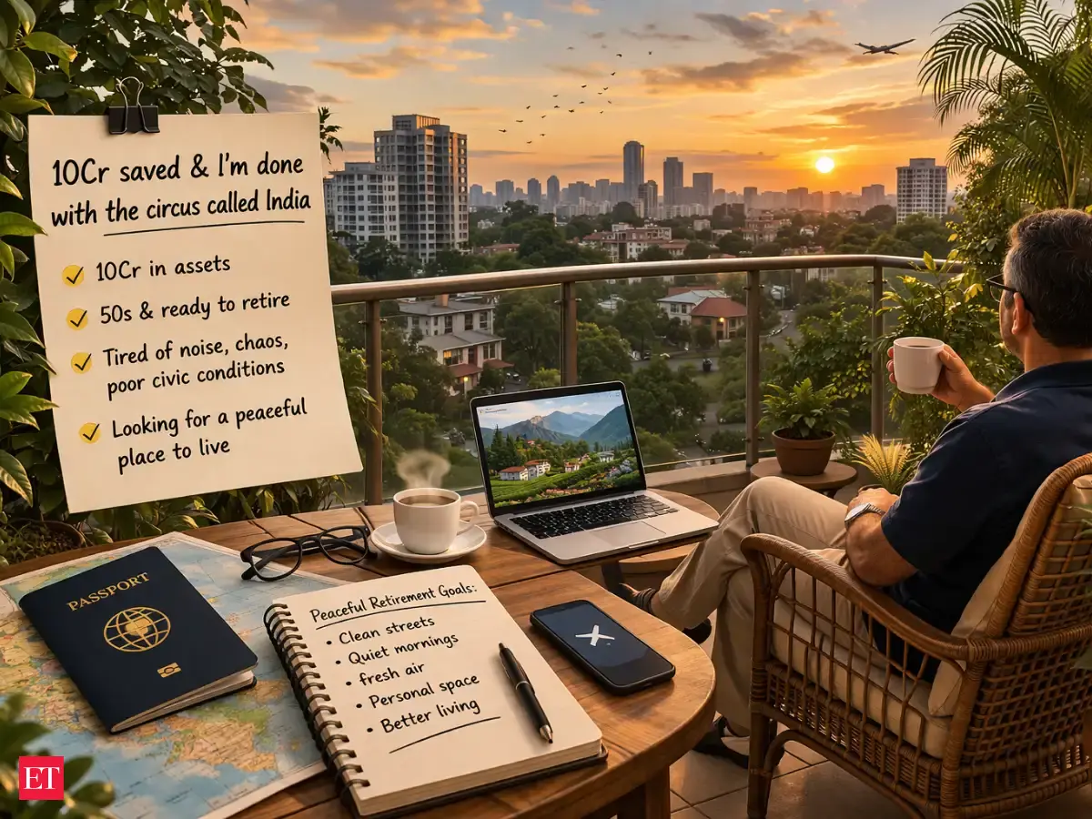 'Done with circus called India': Man shares why he wants to leave country even after Rs 10 crore savings