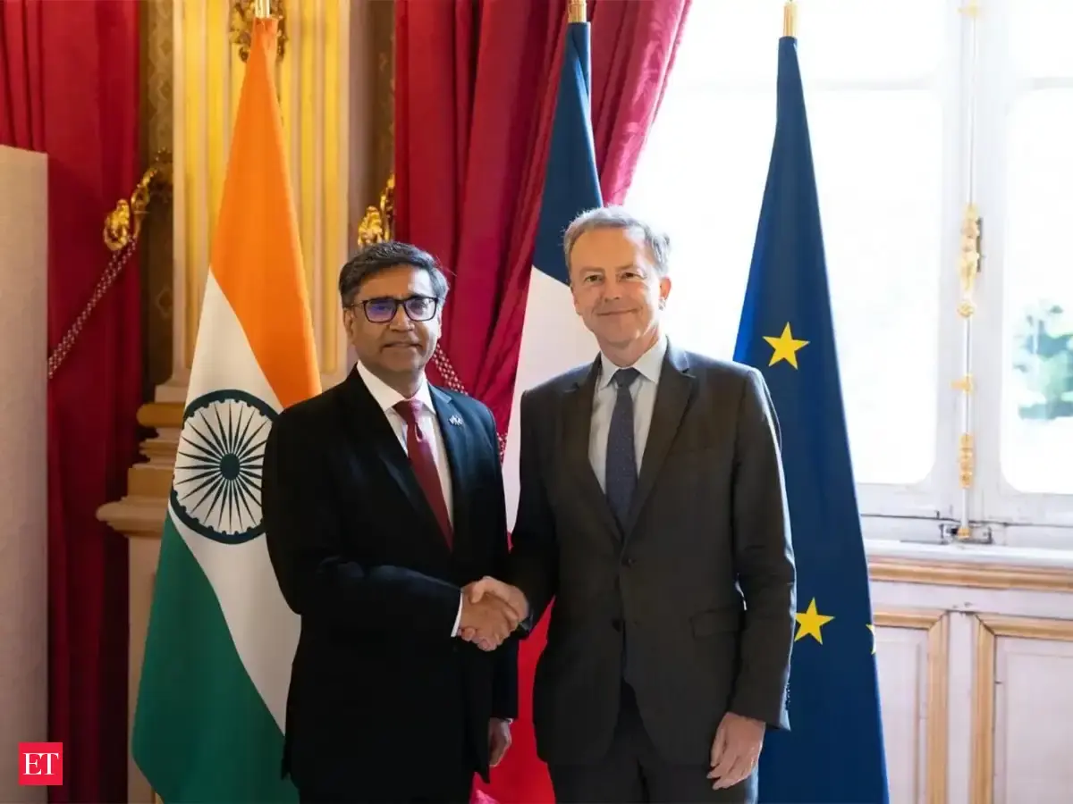 India-France review cooperation on economic security during talks in Paris