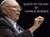Quote of the day by Charlie Munger, &ldquo;It takes character to sit there with all that cash and do.....&rdquo; &mdash; Here&rsquo;s a timeless motivational quote by the mind behind Berkshire Hathaway&rsquo;s legendary success