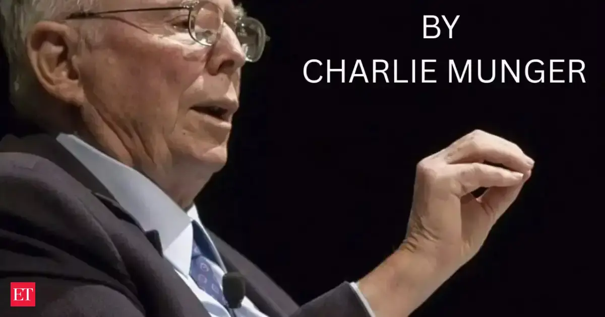 Quote of the day by Charlie Munger, “It takes character to sit there with all that cash and do.....” — Here’s a timeless motivational quote by the mind behind Berkshire Hathaway’s legendary success