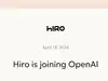 OpenAI acquires AI personal finance startup Hiro