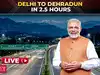 PM Modi Inaugurates Delhi-Dehradun Expressway | Uttarakhand | Dehradun | LIVE