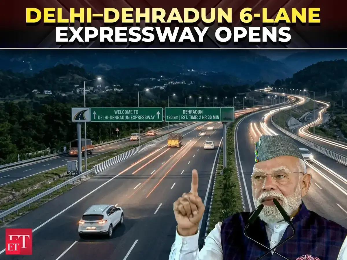 Delhi to Dehradun in 2.5 hours via a high-speed, eco-sensitive expressway