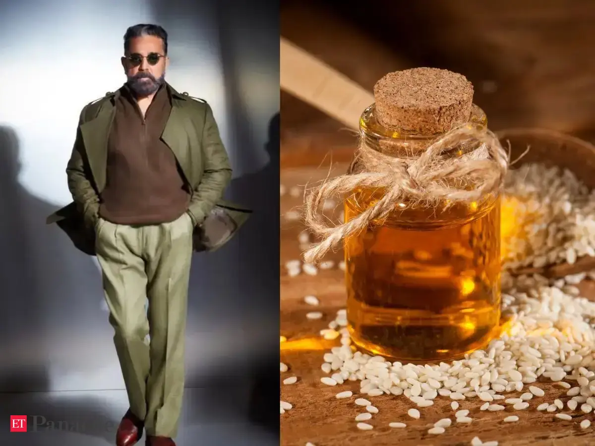 Secret of 71-year-old Kamal Haasan's glowing skin is eating sesame oil. Health experts explain if it is safe