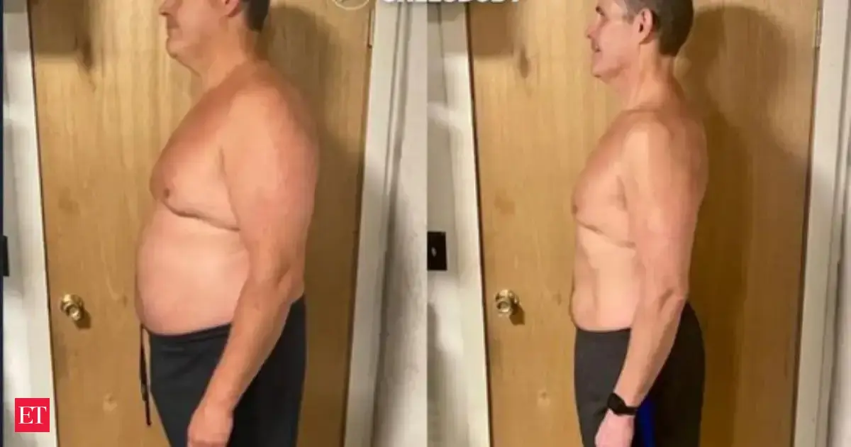 30 kg weight loss in 6 months: 48-year-old man shares strategy using simple routine, no extreme dieting