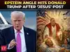 'I thought it was me as&hellip;': Trump deletes &lsquo;Christ-like&rsquo; image as Newsom&rsquo;s Epstein shot escalates row