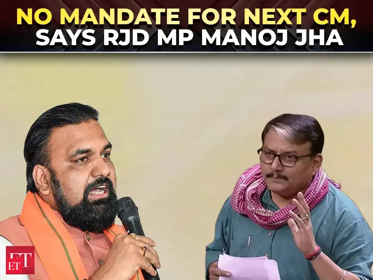 RJD MP Manoj Jha slams Nitish Kumar tenure claims, calls it dishonest