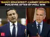&lsquo;Poilievre called you badly educated in economics&rsquo;: Carney&rsquo;s witty clapback leaves journos in splits