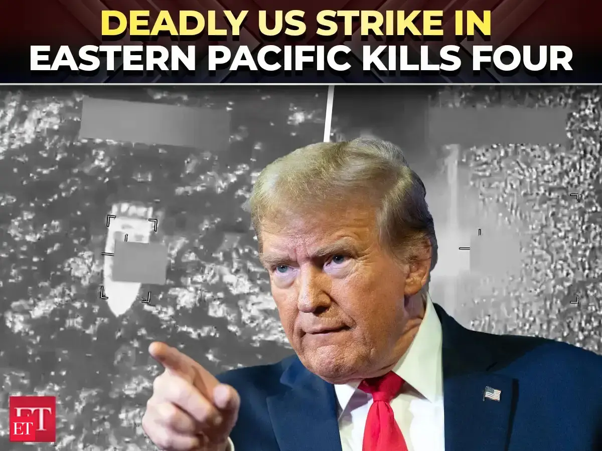 US military strike in eastern Pacific kills four men, footage released on social media