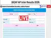 AP Inter Results 2026: bie.ap.gov.in not working? How to check results on DigiLocker, WhatsApp and others
