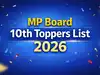 MP Board 10th Toppers List 2026: Full list of topper names, marks & rank details here