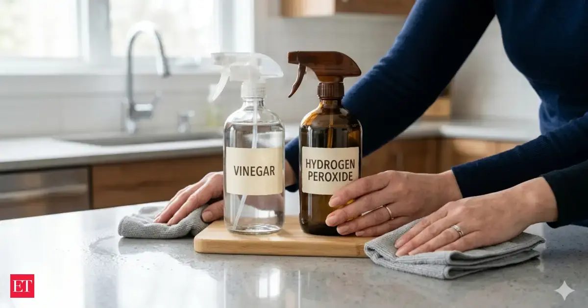 Why Experts Say Vinegar and Hydrogen Peroxide Clean Better Together &ndash; And the Safe Way to Use Them