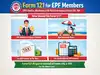 Form 121 for EPF members: EPFO clarifies who needs to file new form instead of Forms 15G, 15H