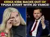 &lsquo;I take my security seriously&rsquo;: Erika Kirk cancels TPUSA event with JD Vance over &lsquo;serious threats&rsquo;