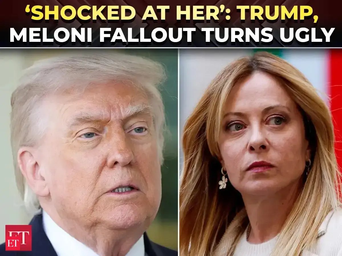 'Meloni is not the same person anymore!': Trump goes all guns blazing at Italian PM amid Pope row