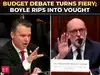 'That&rsquo;s laughable!': Boyle challenges Vought&rsquo;s &lsquo;17 Million illegals&rsquo; claim in heated Budget debate