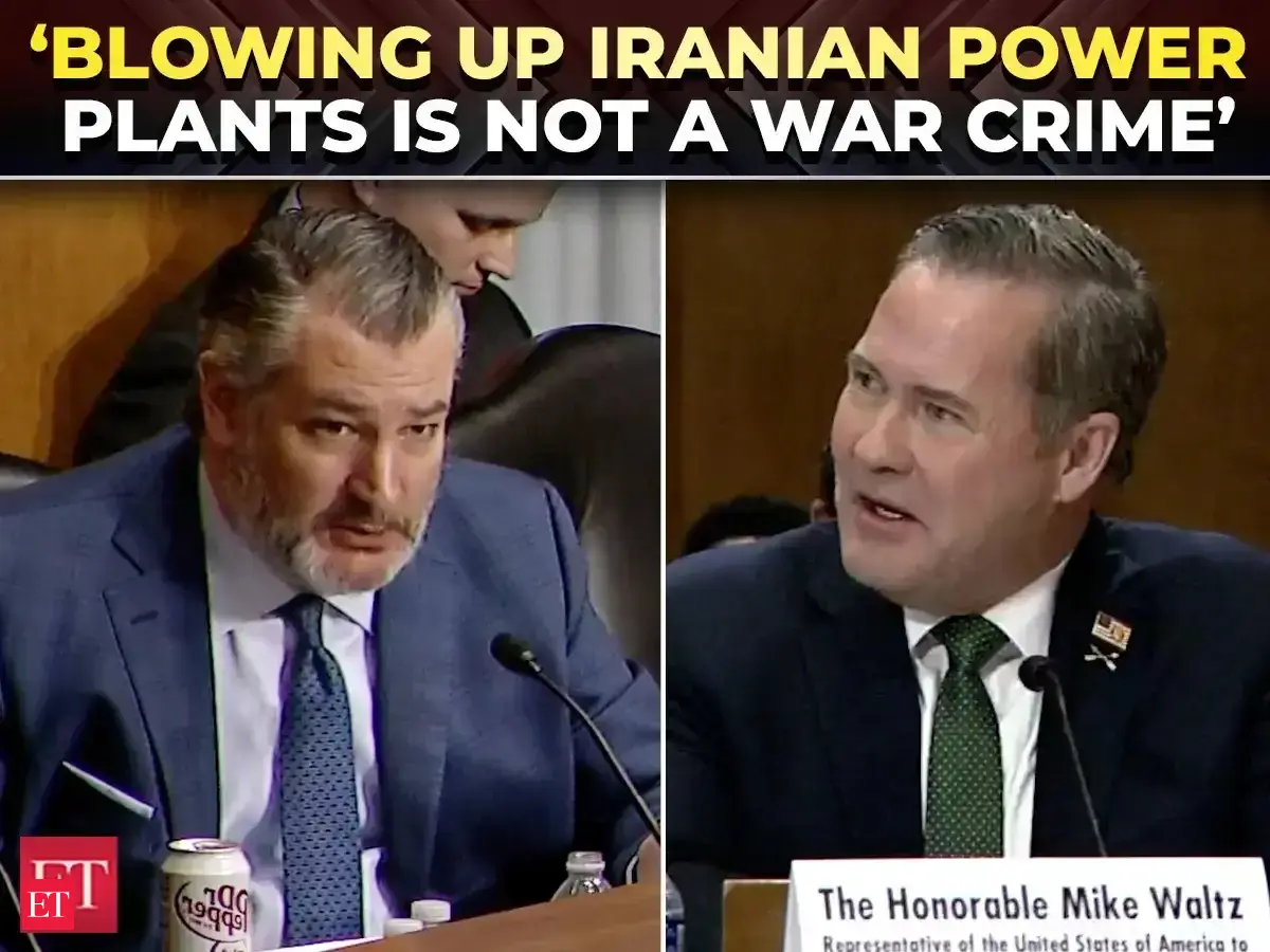 ‘It’s not war crime to blow up power plants’: Ted Cruz fiercely defends Trump’s threat against Iran