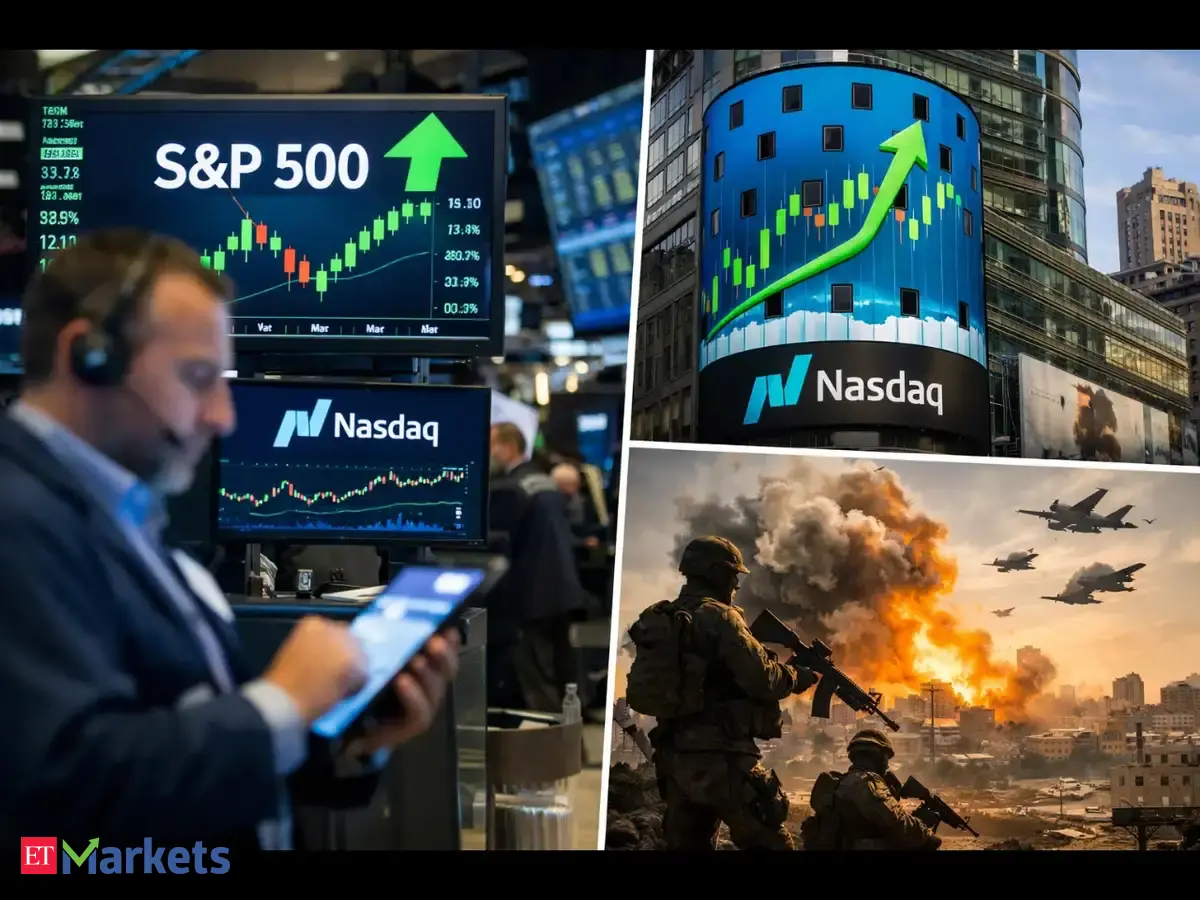US stocks today: S&P 500, Nasdaq push to closing records on earnings and Middle East optimism
