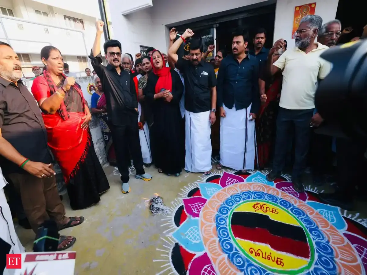 Tamil Nadu CM MK Stalin kicks-off statewide anti-delimitation agitation, burns copy of proposed bill