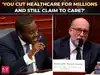 &lsquo;I&rsquo;m calling you out&rsquo;: Gabe Amo blasts Russ Vought for Healthcare cuts & $1.5 Trillion war spending